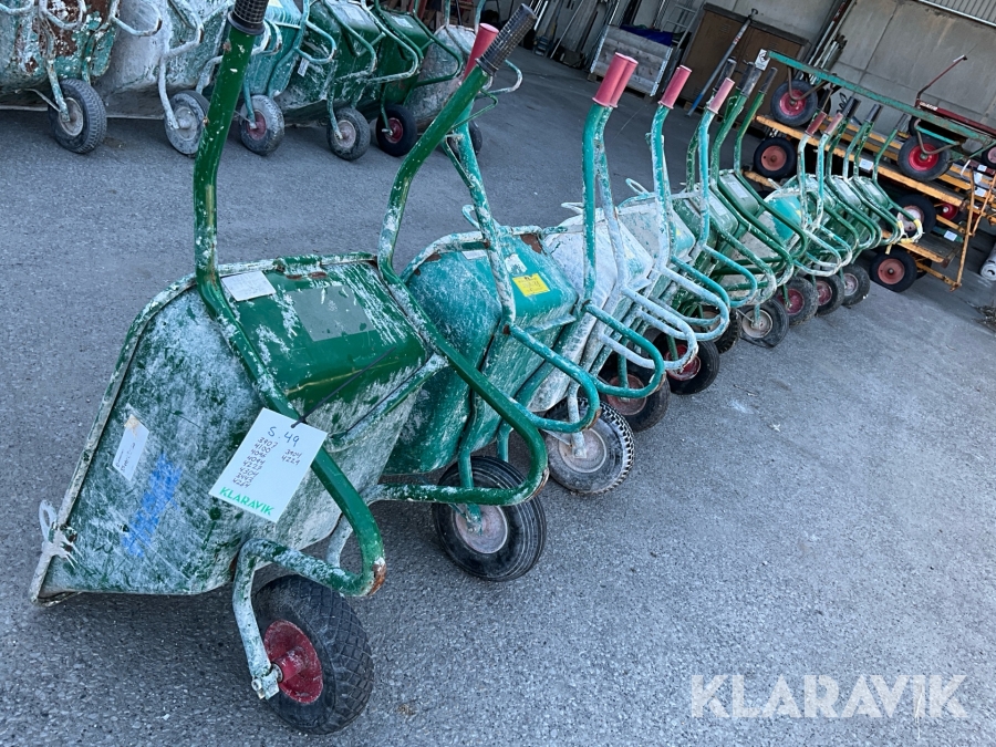 Brukskärra Hörby Bruk Murbrukskärra B35 med lyftöron