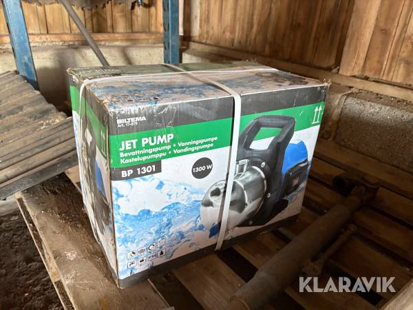Vattenpump Biltema BP 1301