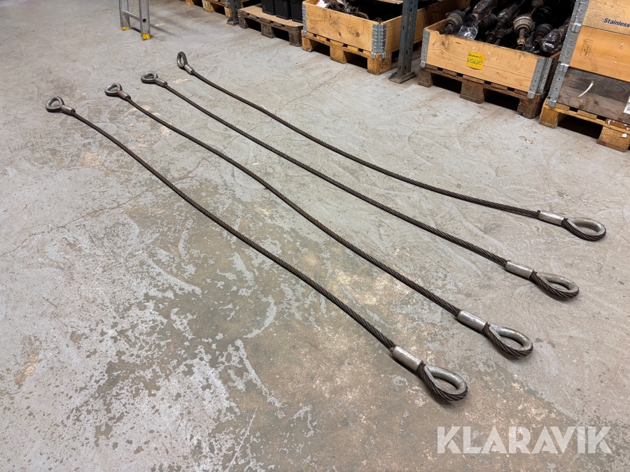 Lyftvajer med ögla 6 tons 4 st