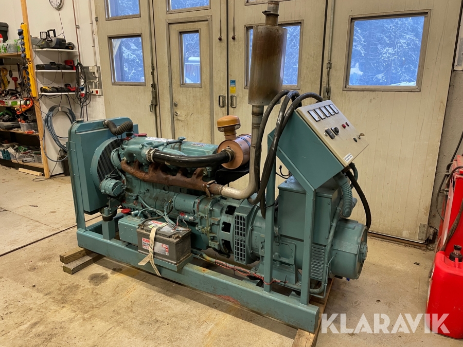 Generator Stamford reservkraft 72.5 kva