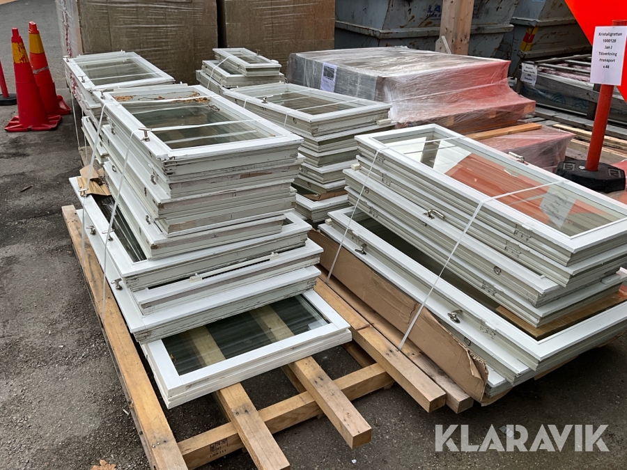 Fönster 2-glas, olika storlekar