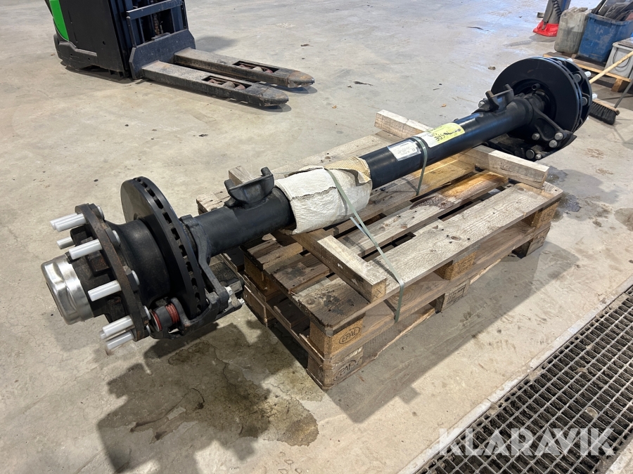 Trailer/påhängsvagnsaxel SMB Industries DSH7 10510 4345H3