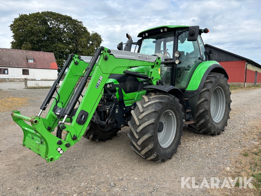 Traktor Deutz-Fahr Agrotron 6160.4 CShift med frontlastare