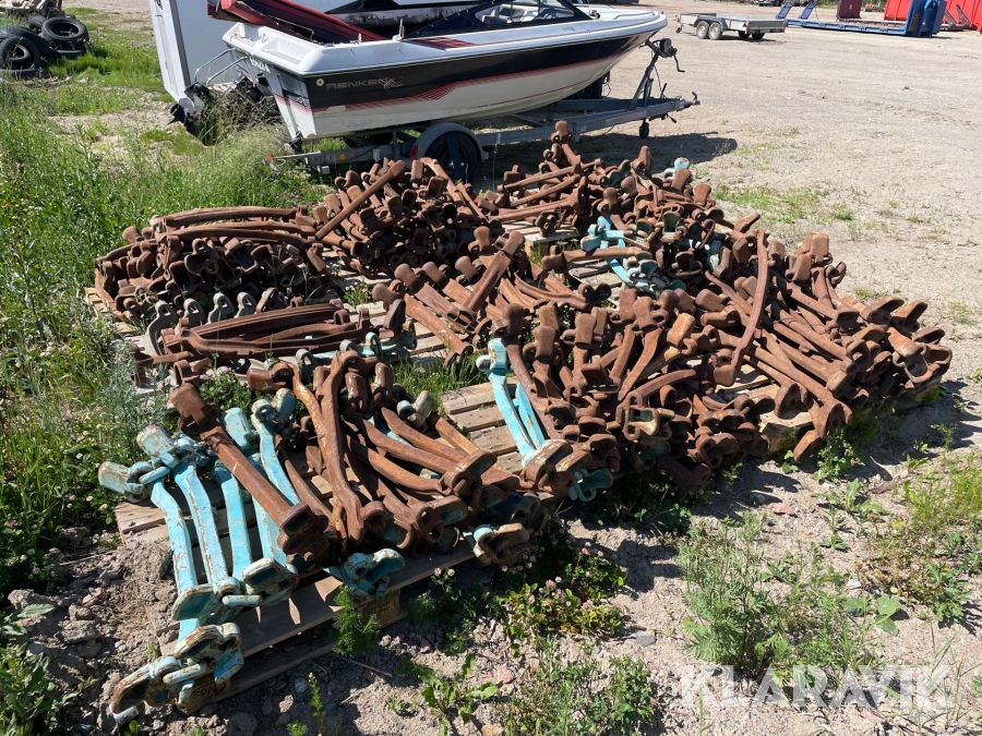 Brandplattor till skogsmaskin Olovsfors