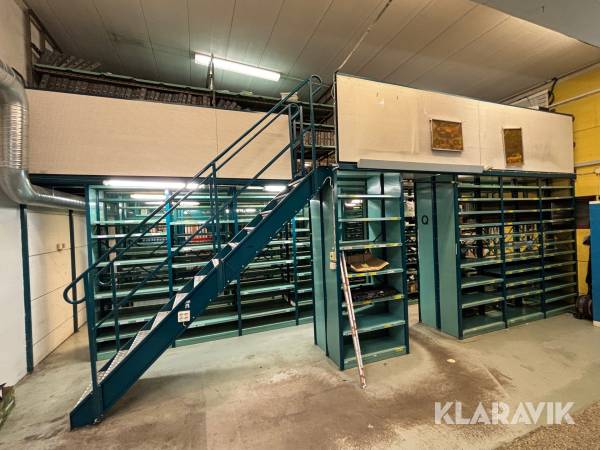 Lagerhyllor Stemo 2 våningar