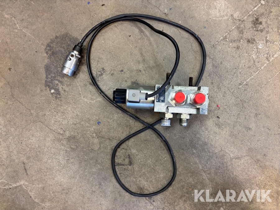 Väljarventiler 6/2 ventil för elektrisk 4 funktion Poclain 3/4