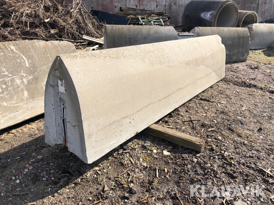 Betongbarriär 6st