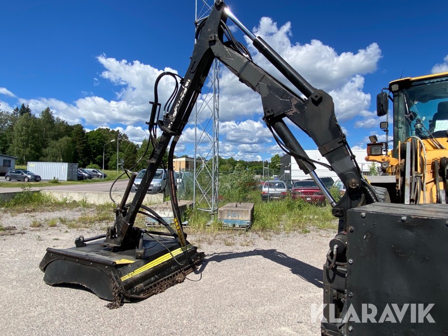 Slåtteraggregat med kättingröjare Slagkraft