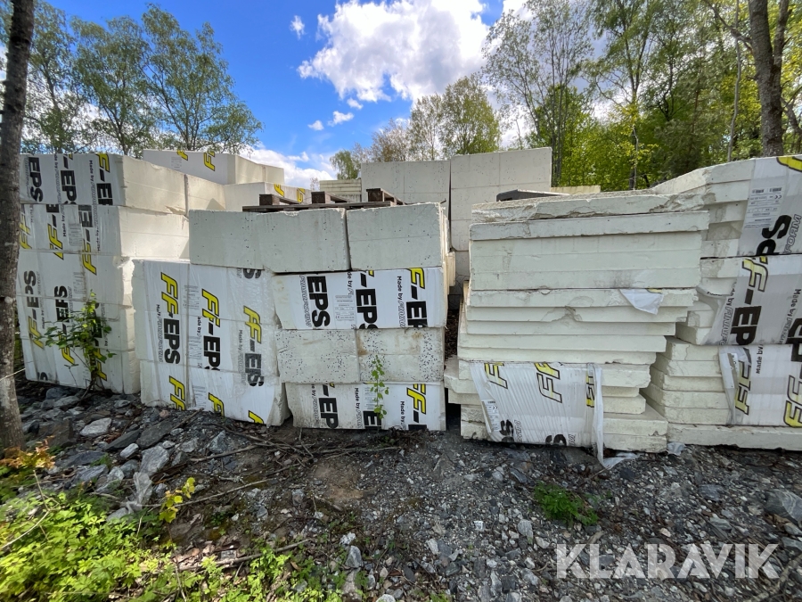 Isolering EPS & XPS olika storlekar