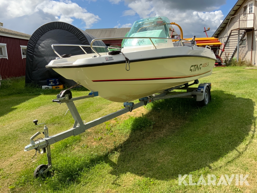 Motorbåt STING 485 S med Evinrude E-tec 50hk motor