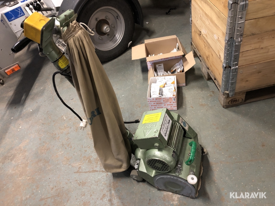 Golvslip för trägolv