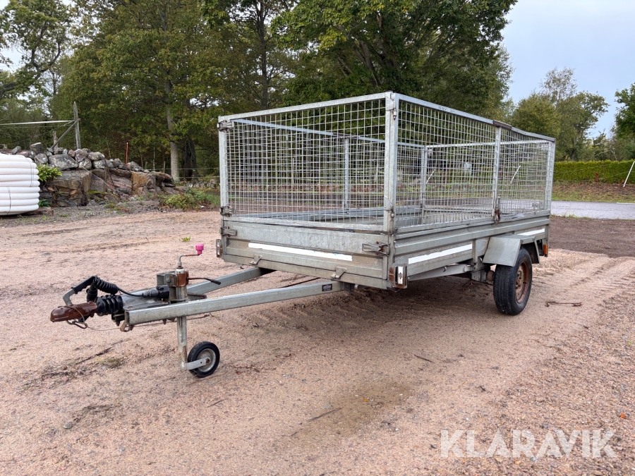 Personbilssläp Trailergruppen D 1000
