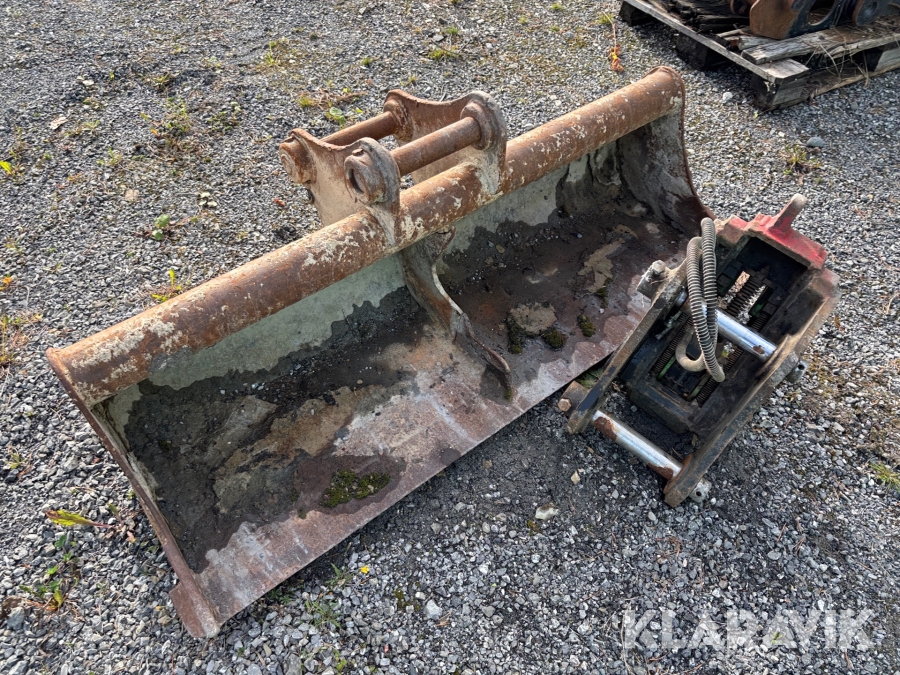 Planeringsskopa med snabbfäste RR/Geith