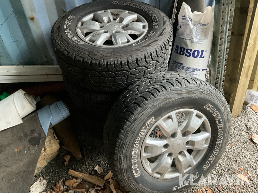 Däck 255/70-16  Cooper Discoverer till Ford Ranger 4st