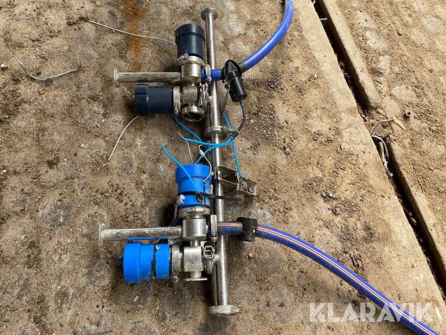 Luftstyrda ventiler till mjölkledning Delaval 4st