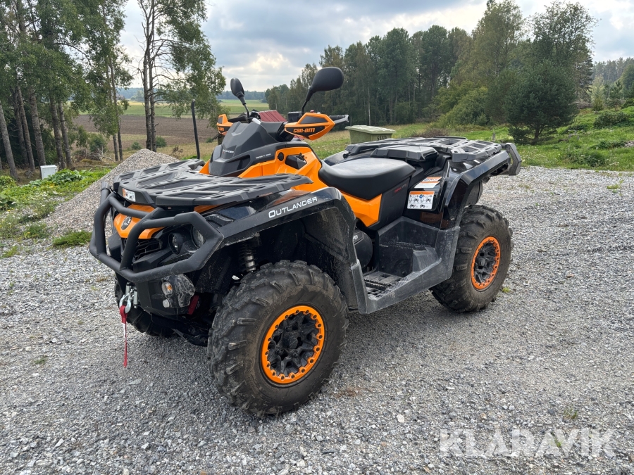 Atv Can-Am Outlander 1000 Max med vinsch & plog