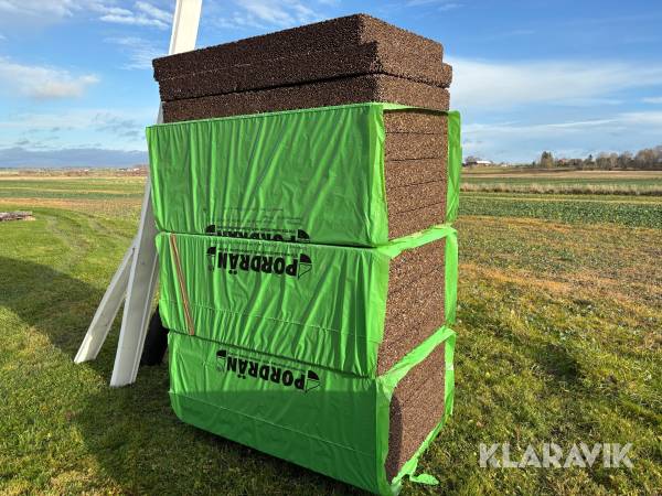 Isolering grunddränering Pordrän 18 st