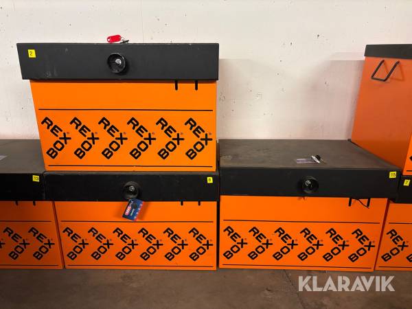Säkerhetsboxar RexBox 3st