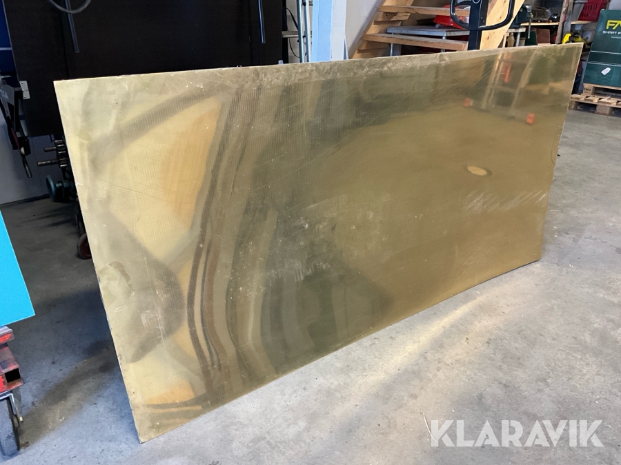 Mässingsplåtar 2000x1000x0,80mm 42st