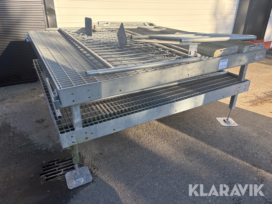 Entrétrappa med 2 steg