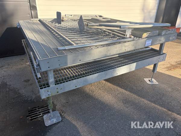 Entrétrappa med 2 steg