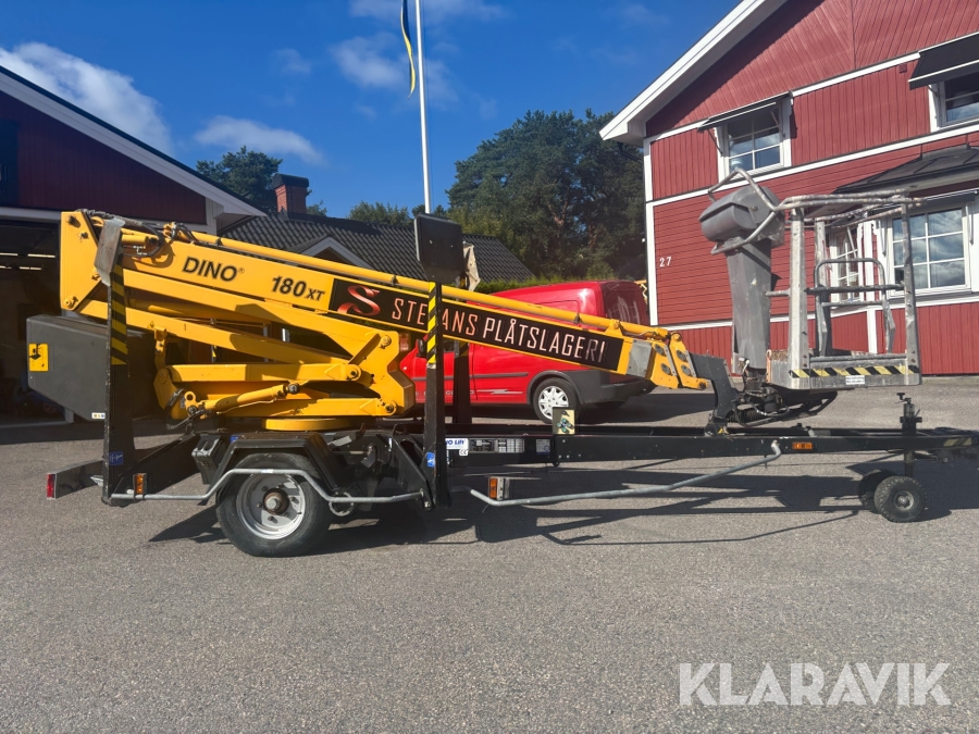Skylift Dino 180XT nybesiktigad