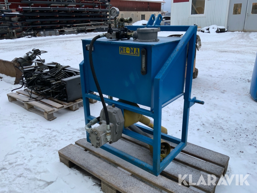 Kraftuttagsdriven hydraulpump Ne-ma TA 36, Skövde, Klaravik