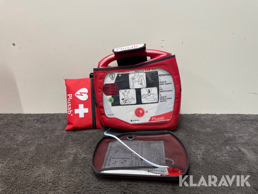 Hjärtstartare svensktalande Plusab Rescue SAM