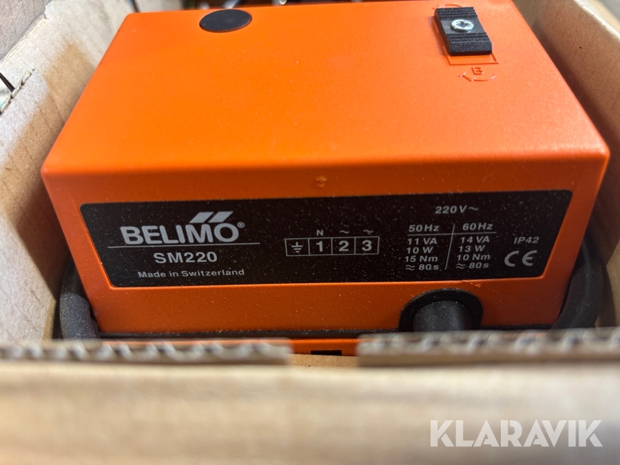 Ställmotor till ventilation Belimo SM220