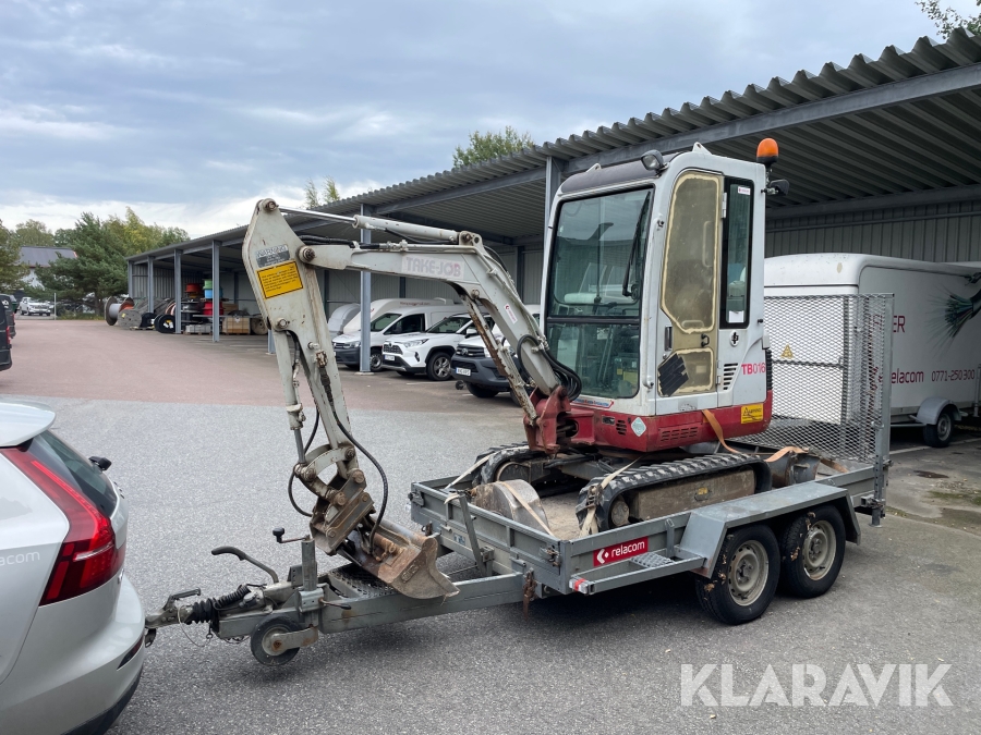 Grävmaskin Takeuchi TB016
