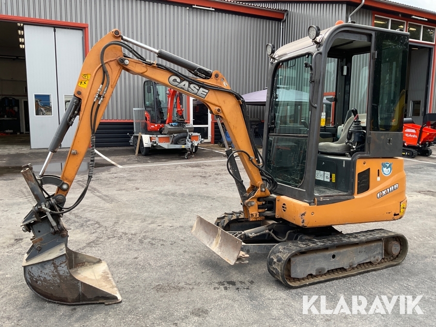 Minigrävare Case CX18B