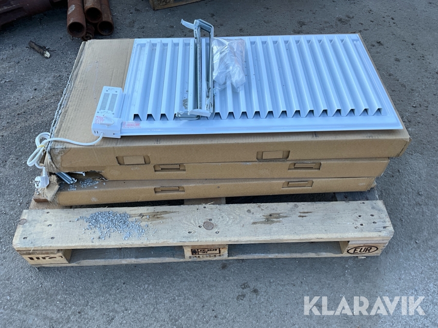 Elradiatorer Zebra R5007 4 st