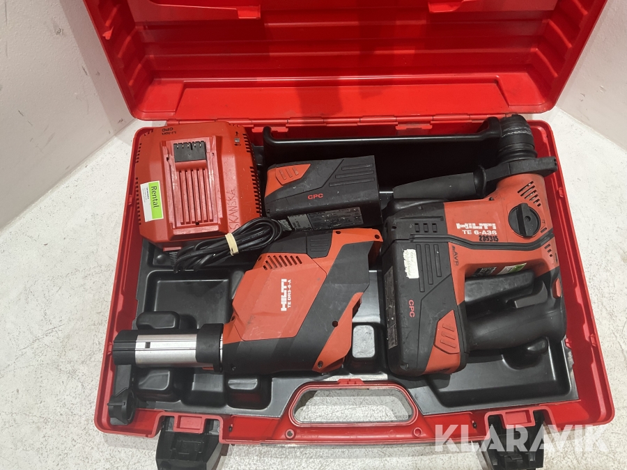 Borrhammare batteri Hilti TE 6-A36