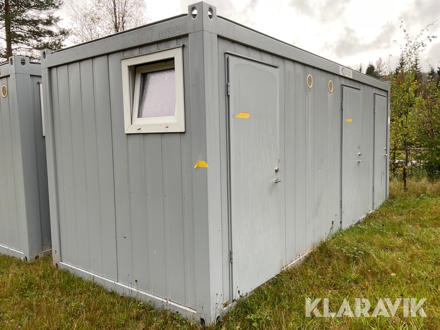 WC & Duschbod   20fot container