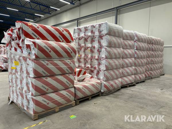 Isolering Paroc 45mm 410x1170 6.5 pall ca 1600 m²