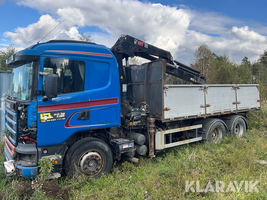 Kranbil Scania 124