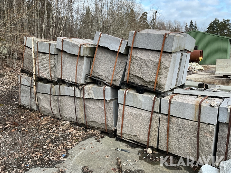 Mursten granit 12st pallar