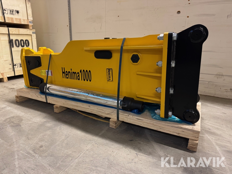 Hydraulhammare Henima 1000 S60 Ny med garanti