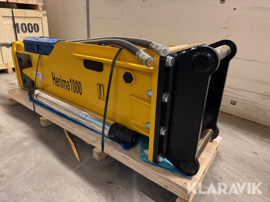 Hydraulhammare Henima 1000 S60 Ny med garanti
