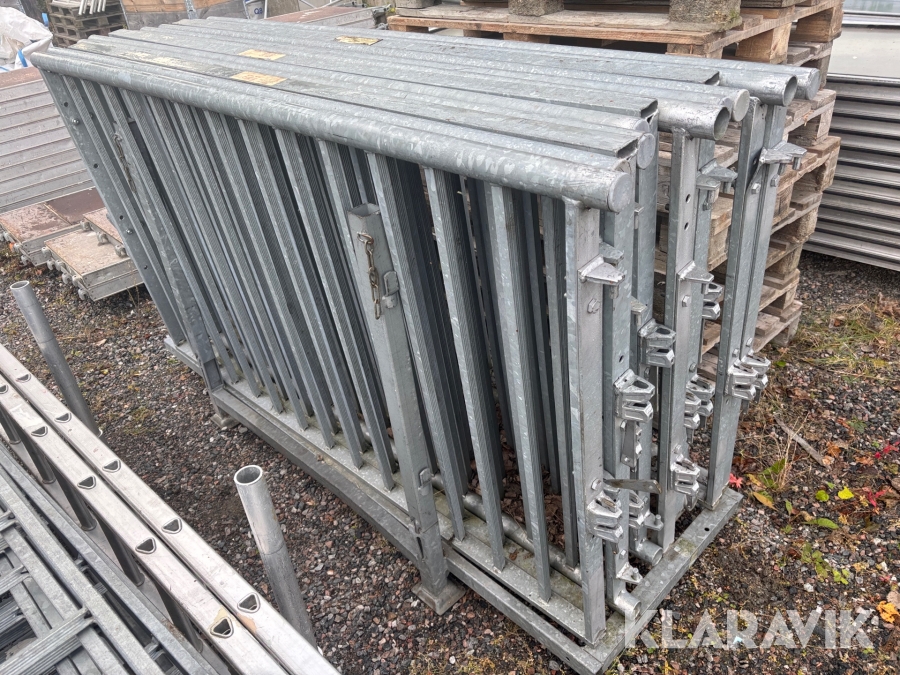 Fallskydd Layher Geländer 2.07m 12st