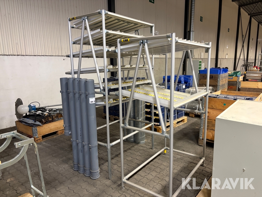 Materialhylla GBD 2 st