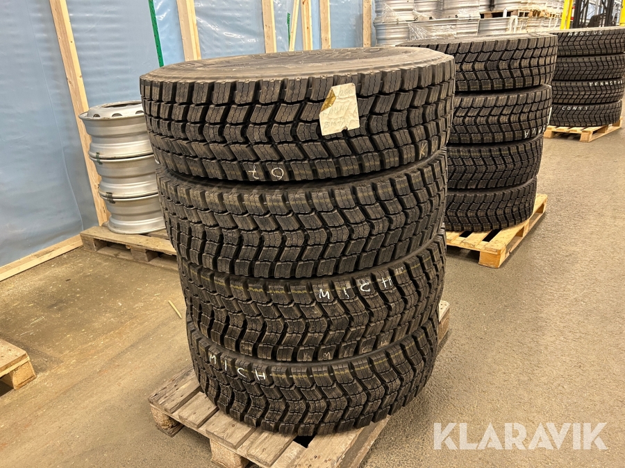 Lastbilsdäck Regummerat WRD 315/70R22,5 8 st