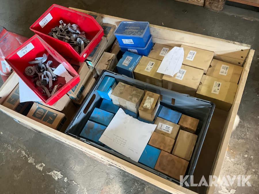 Bult, skruv & brick sortiment