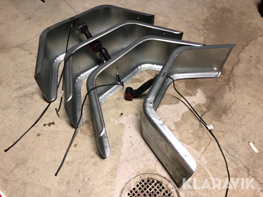 Släpvagnsskärmar 4st