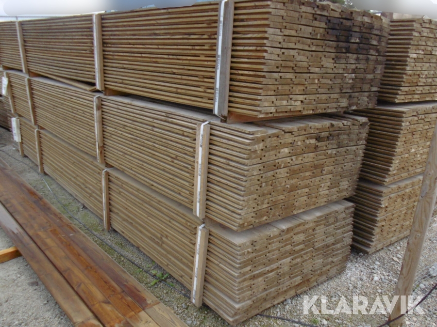 Spårpanel Bitus 22x120 Furu Linax natur 2 paket