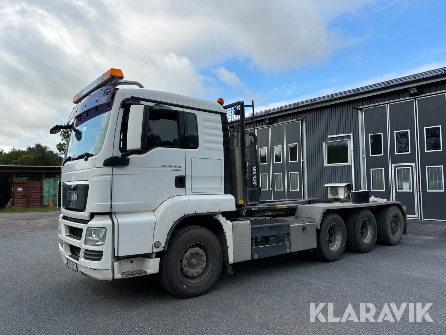 Lastväxlare MAN TGS 35.440 med Joab-krok