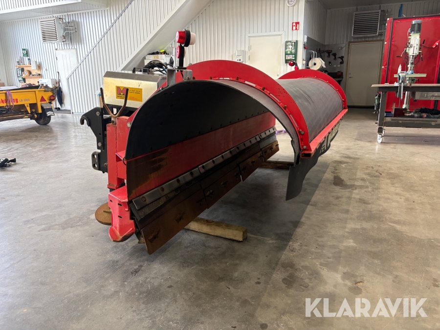 Snöblad Mähler Rossöplog 2000 eldrivet hydraulaggregat