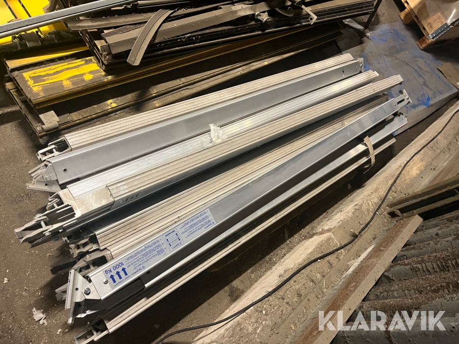 Lastbommar för dubbelplan Forankra 1000 kg