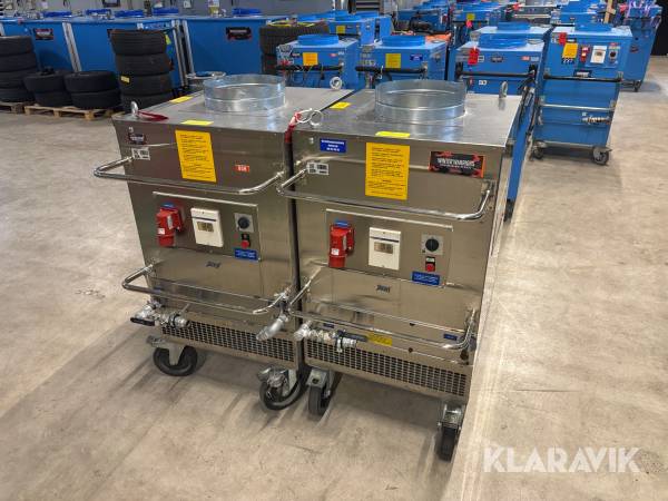 Hetvattenfläkt OBM Airco 4 2st