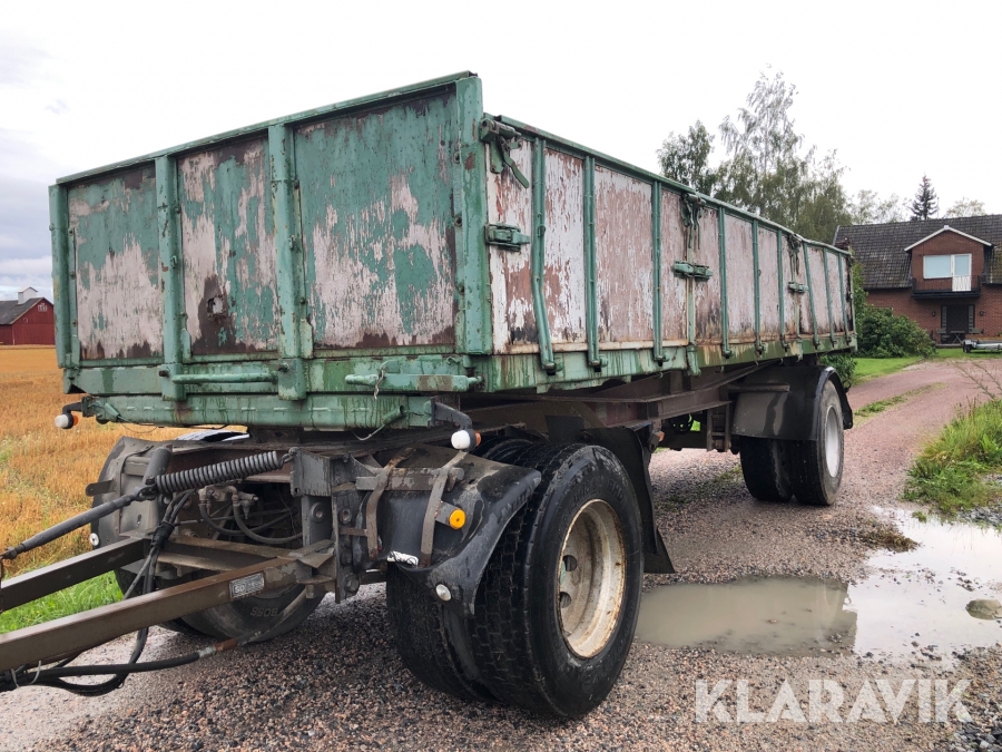 Traktorvagn / Lastbilsvagn Kilafors med tippfunktion